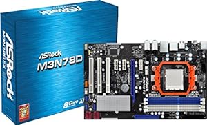ASRock M3N78D FX ATX Motherboard — main product image