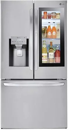 LG LFXS28596S 28 Cu. Ft. Smart French Door Refrigerator — main product image