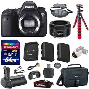 Canon 6D DSLR Camera Bundle with 50mm Lens