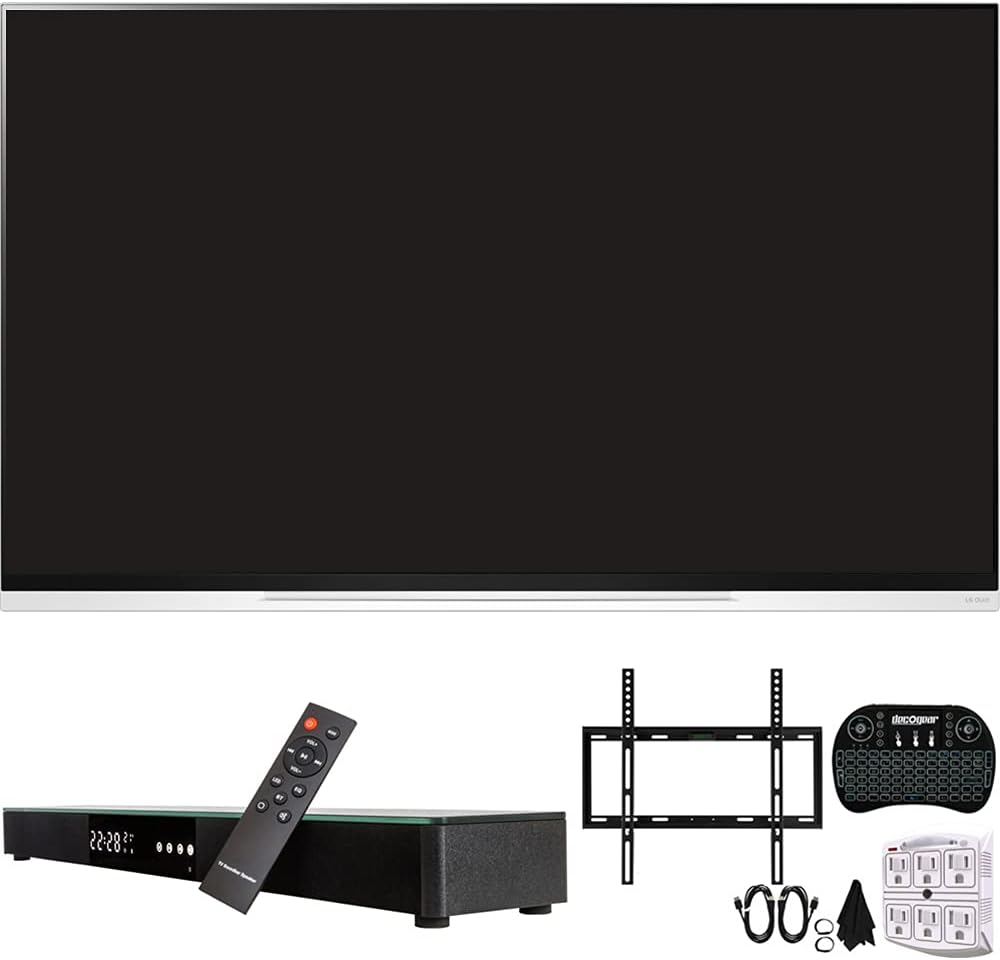 LG E2LGOLED65E9 65" 4K OLED TV Soundbar Bundle