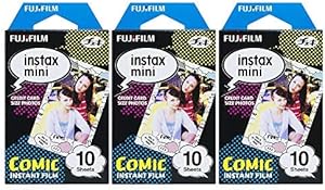 Fujifilm Mini Film Comic Instant Photography (30 Shots)