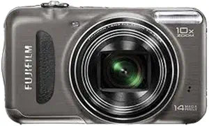 Fujifilm T200 14MP 10x Zoom Digital Camera Gunmetal