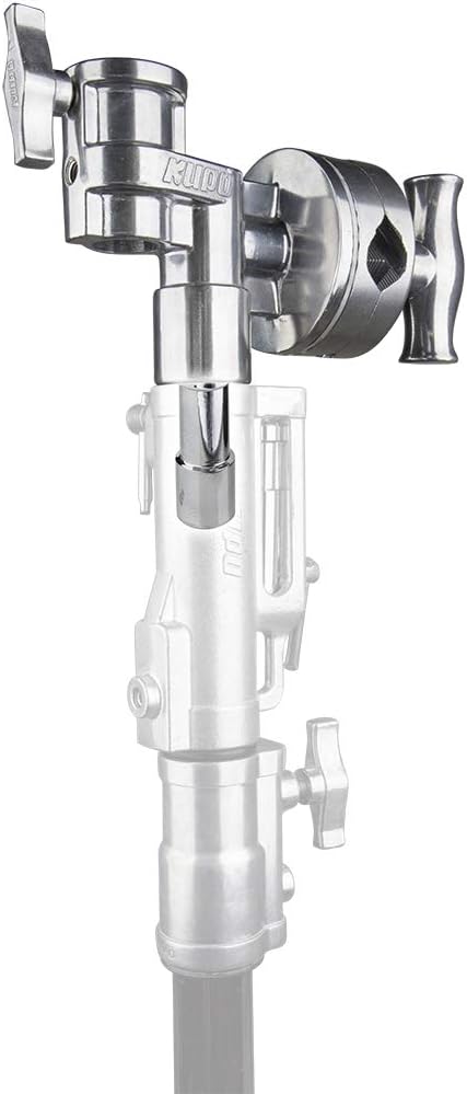 Kupo KG400512 4.5in Grip Head Junior Stud Receiver Silver