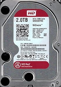 Western Digital WD20EFRX 2TB NAS Hard Drive