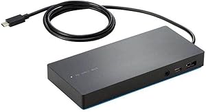 HP 844549-001 Elite USB-C Dock Station (Renewed)