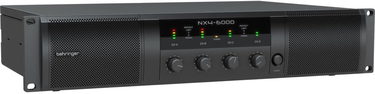 Behringer NX4-6000 4-Channel Power Amplifier