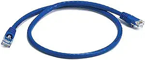 Monoprice 103364 Cat5e Ethernet Patch Cable 2ft Blue