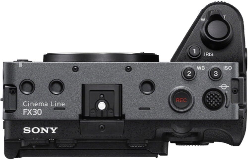Sony SONILMEFX30B-008 FX30 Cinema Camera Sigma Lens Bundle
