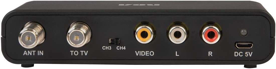 RCA CRF907A Compact RF Modulator for TV Connection