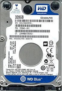 Western Digital WD3200LPVX-60V0TT0 320GB SATA Hard Drive — main product image