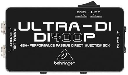 Behringer DI400P Ultra-DI High-Performance Passive DI-Box