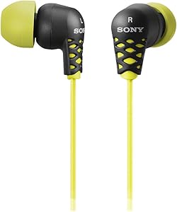 Sony MDREX37BY.AE Yellow In-Ear Headphones EX Series