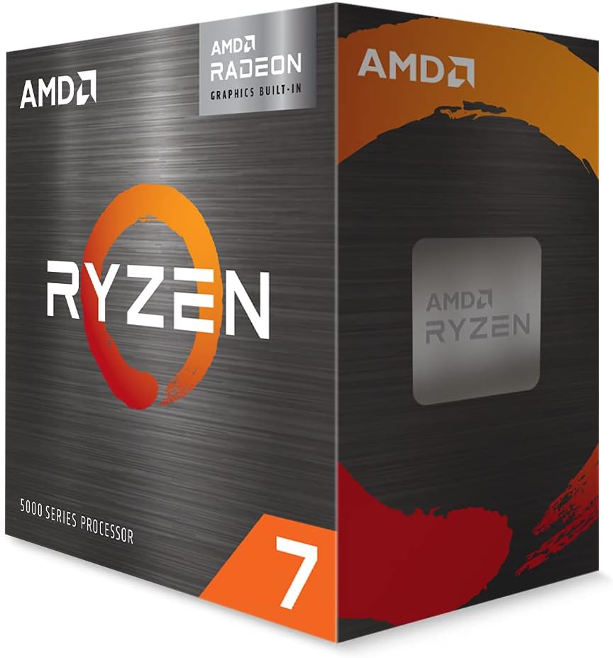 AMD Ryzen 7 5700G 8-Core CPU with Radeon Graphics
