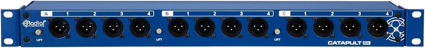 Radial Engineering R800 8040 00 Catapult RX 12-Channel Analog Snake