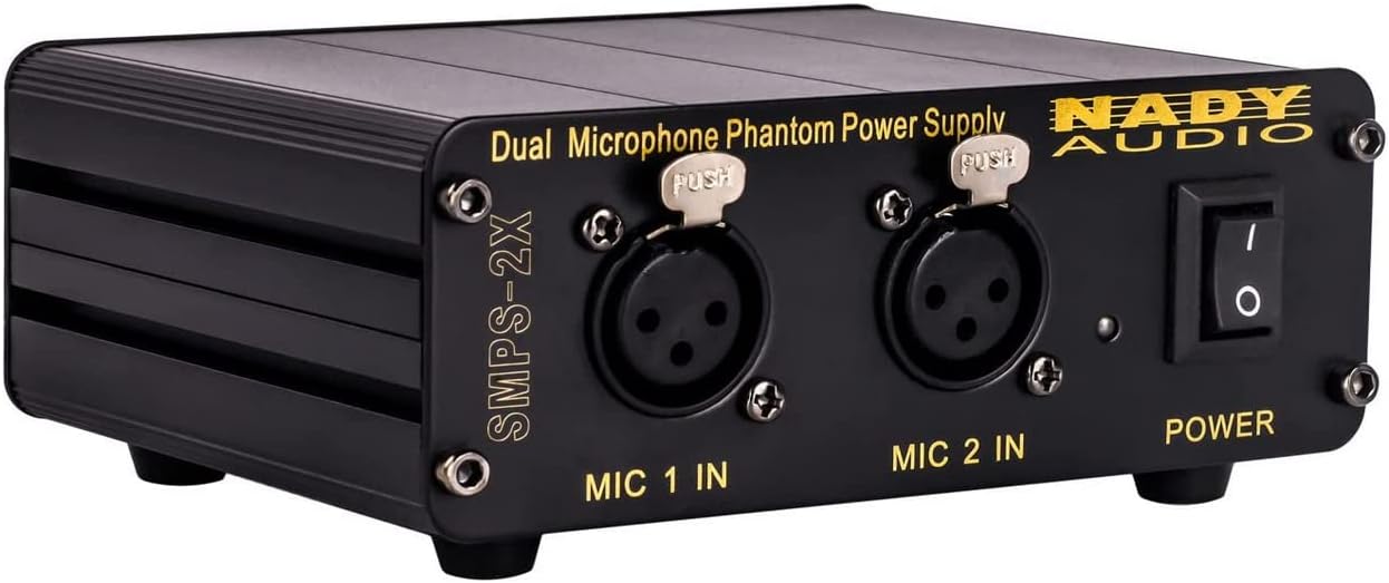Nady SMPS-2X 2-Channel 48V Phantom Power Supply