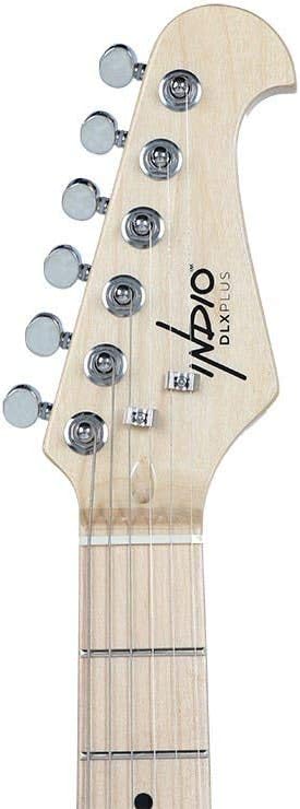 Monoprice 610887 Indo Series OS40 DLX Plus Electric Guitar - Blue