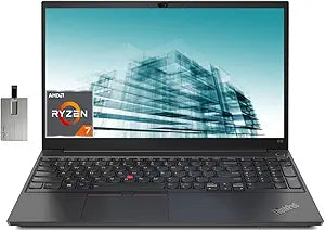 Lenovo ThinkPad E15 15.6" FHD Ryzen 7 Laptop 32GB 2TB SSD