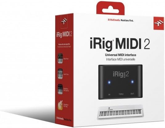 IK Multimedia IP-IRIG-MIDI2-IN iRig MIDI Interface iOS/Android/PC