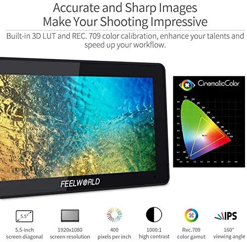 FEELWORLD F6 Plus V2 6" Touchscreen Monitor