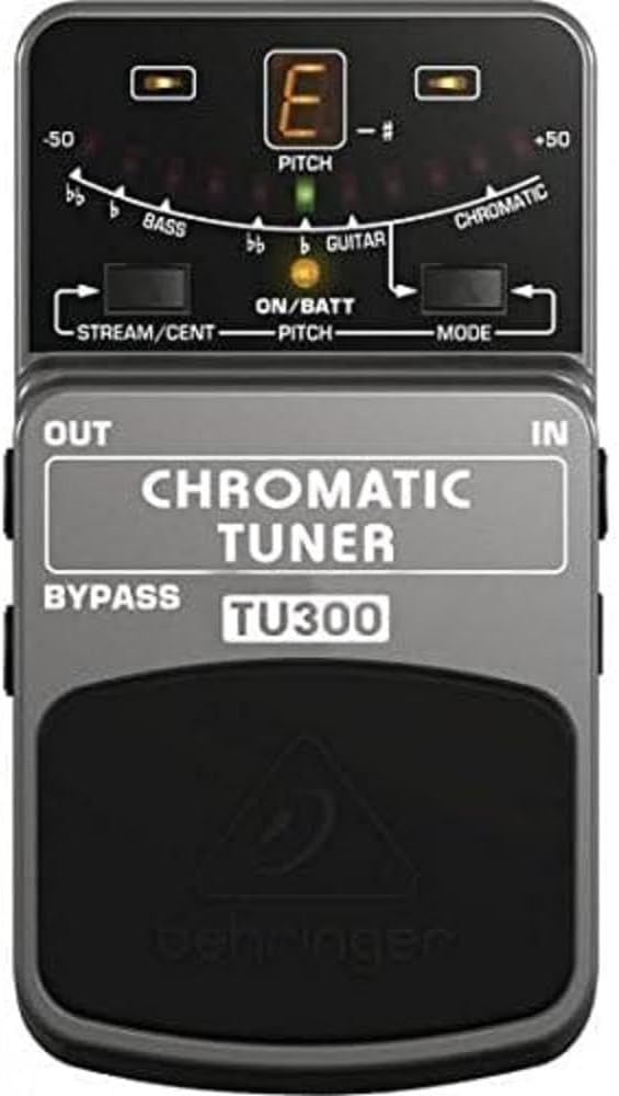 Behringer TU300 Chromatic Guitar Bass Tuner Pedal