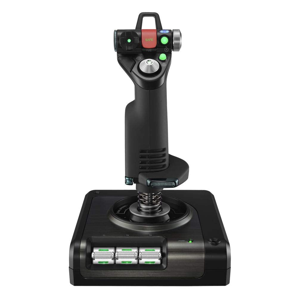 Logitech G X52 Pro 945-000066 USB Flight Control System Simulator