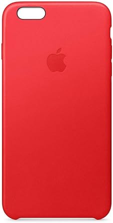 Apple iPhone 6s Plus Leather Case (PRODUCT)RED — main product image