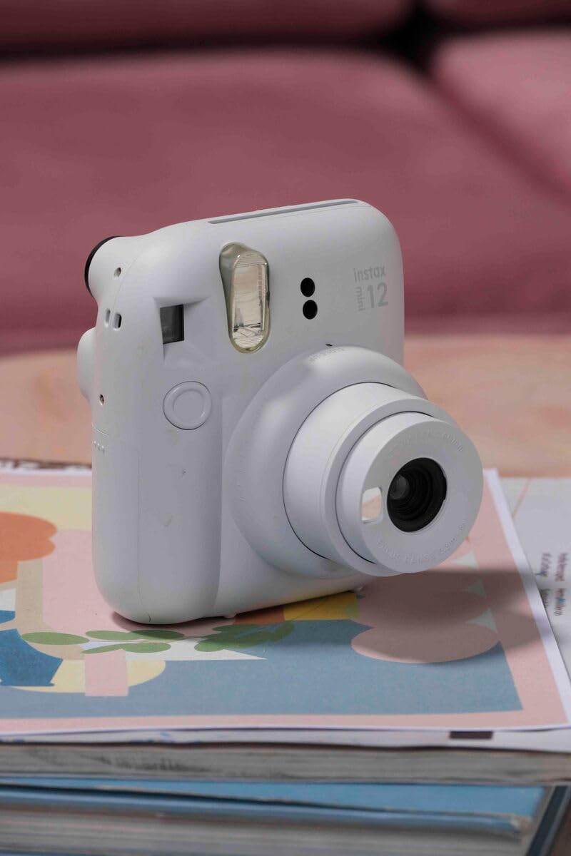 Fujifilm 16806274 Instax Mini 12 Instant Camera - Clay White