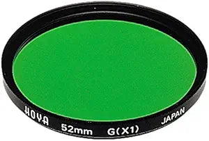 Hoya 0668 52mm HMC X1 Green Filter — main product image