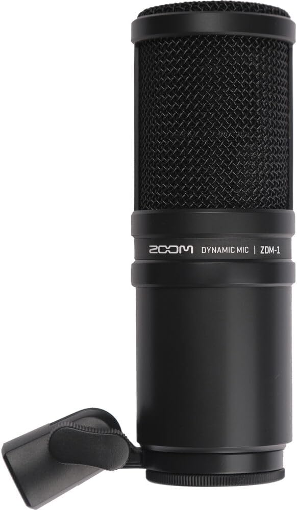 Zoom ZDM-1 Podcast Mic Pack Dynamic Microphone Kit
