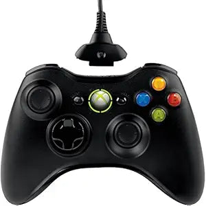 Microsoft QFF-00009 Xbox 360 Wireless Controller with Play & Charge Kit — main product image