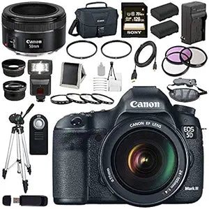 Canon 5260B009-3 EOS 5D III Camera Kit - 24-105mm Lens — main product image