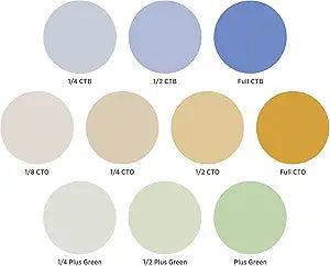 Westcott 4762 Optical Spot Color Correction Gel Pack