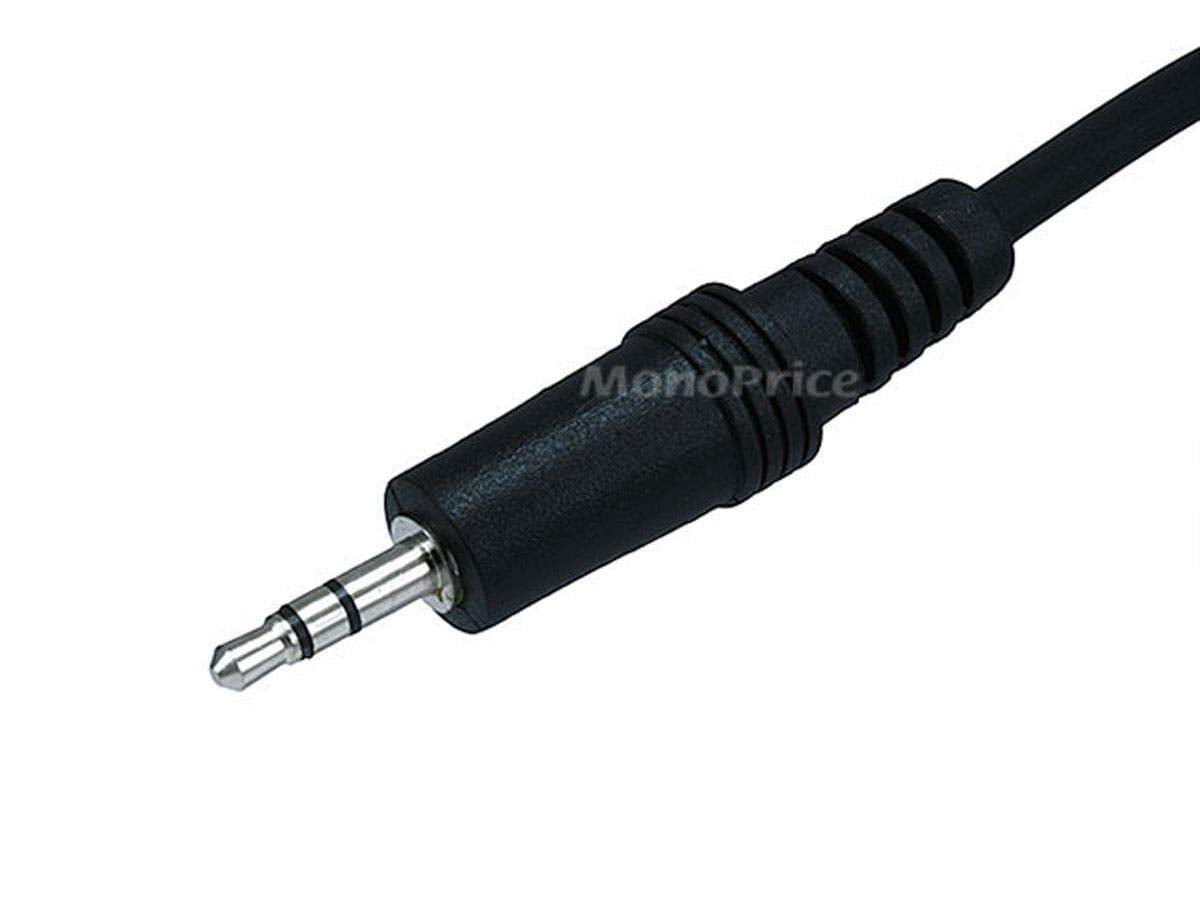 Monoprice 100645 3.5mm AUX Stereo Audio Cable 12ft