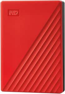 Western Digital WDBPKJ0050BRD-WESN 5TB Red My Passport Drive