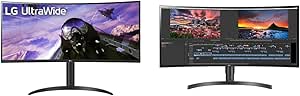LG 34WP65C-B 34-Inch Curved Ultrawide Monitor