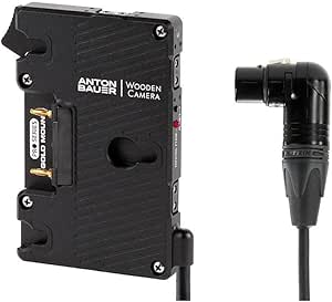 Wooden Camera Pro Gold-Mount Plate XLR Power