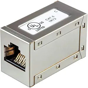 Monoprice 133867 Cat6 RJ45 Shielded In-Line Coupler — main product image
