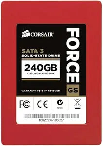 Corsair CSSD-F240GBGS-BK Force GS 240GB SATA SSD — main product image