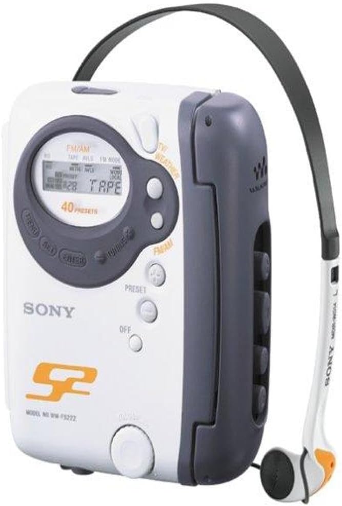 Sony WM-FS222 Sports Walkman Cassette Player — main product image