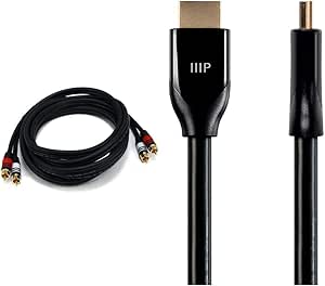 Monoprice RCA Cable 10ft Premium Certified HDMI