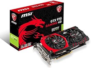 MSI GTX 970 GAMING 4G GeForce Graphics Card - 4GB, DirectX 12