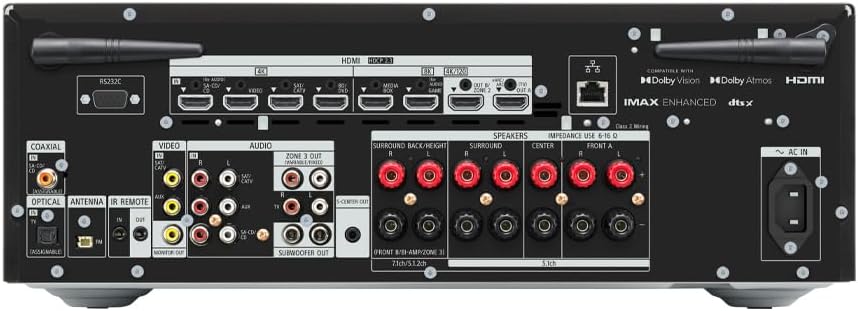 Sony STR-AZ1000ES 7.2 CH 8K A/V Receiver ES Series