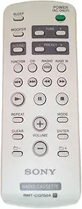 Sony SONCFDG700CP RMT-CG700A Remote Control