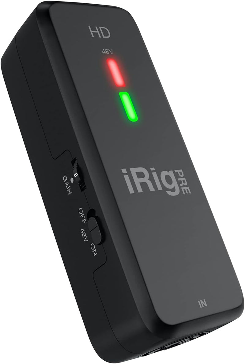 IK Multimedia IP-IRIG-PREHD-IN iRig Pre HD XLR Mic Preamp — main product image
