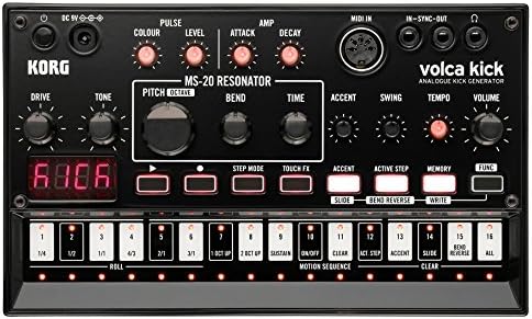 Korg Volca Kick Bundle: Analogue Kick Generator + Power Supply