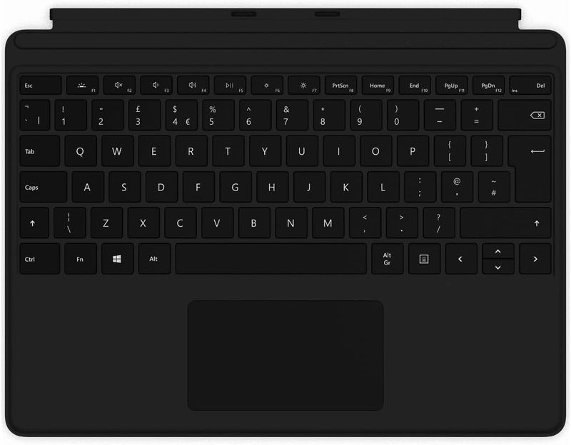Microsoft Surface Pro X Keyboard - Slim, Backlit, Black — main product image
