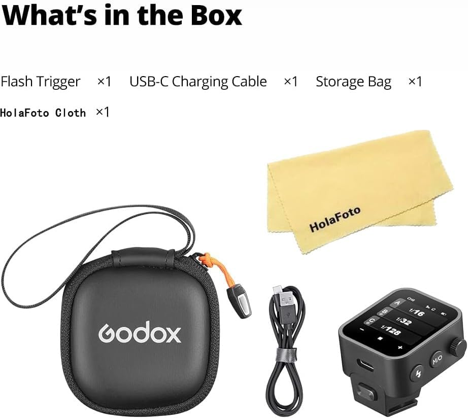 Godox X3 Trigger for Sony 2.4G TTL Touch Screen