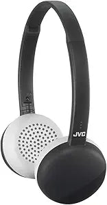 JVC HAS20BTB Flats Wireless On-Ear Headphones (Black) — main product image
