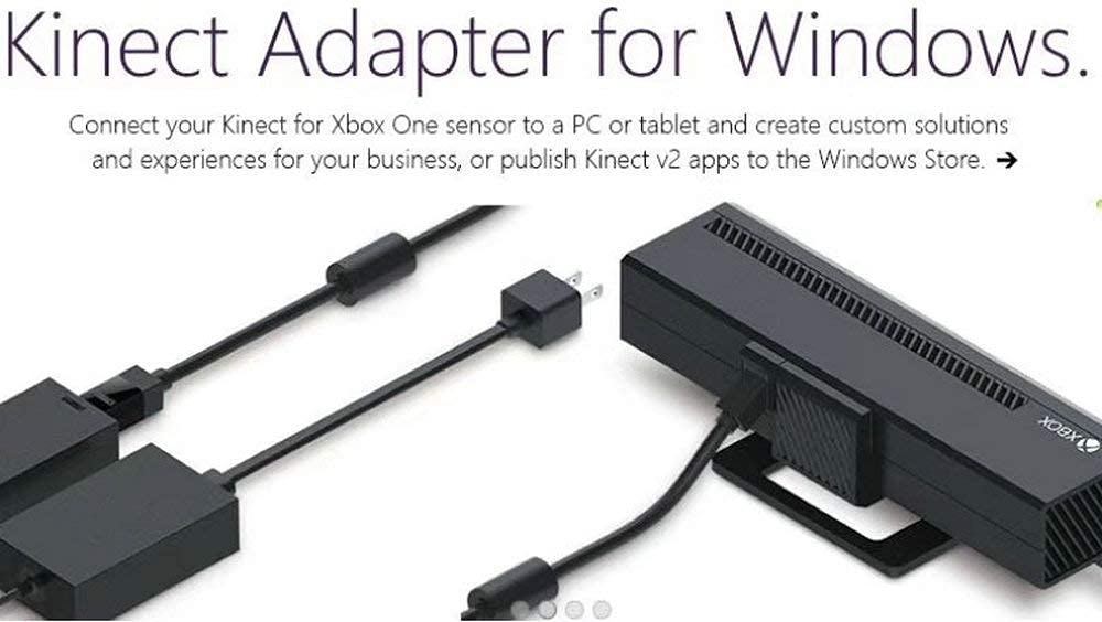 Microsoft 9J7-00007 Xbox Kinect Adapter for Xbox One S/PC