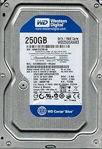 Western Digital WD2500AAKS-00L9A0 250GB SATA Hard Drive